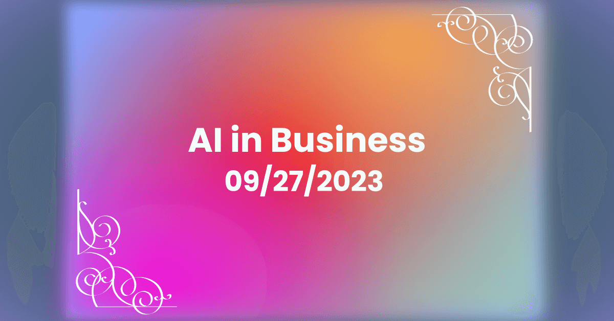 AI in Business Quillbee Expert Commentary Sept 27 2023